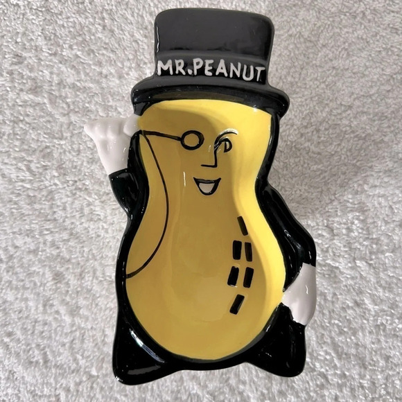 Vintage Planters Peanuts Serving Tray With Two Small  Bowls - Picture 3 of 14